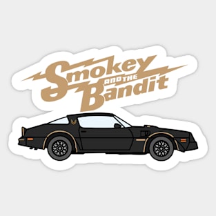 Smokey and the Bandit Car Sticker